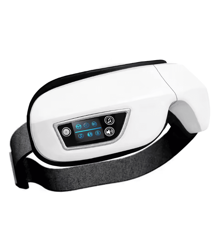 Premium Bluetooth Eye Massager with Heat Compress & Vibration Therapy