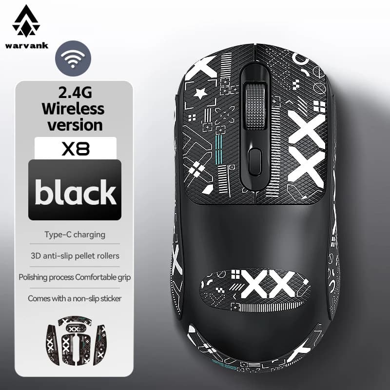Wireless Gaming Mouse 500mAh Type-C Rechargeable โ image 1