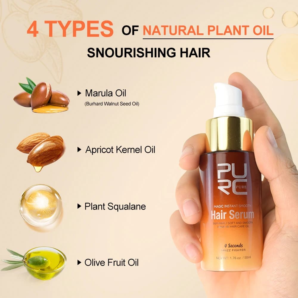 Smooth Hair Serum 50ml - Repair Damaged Hair β image 1