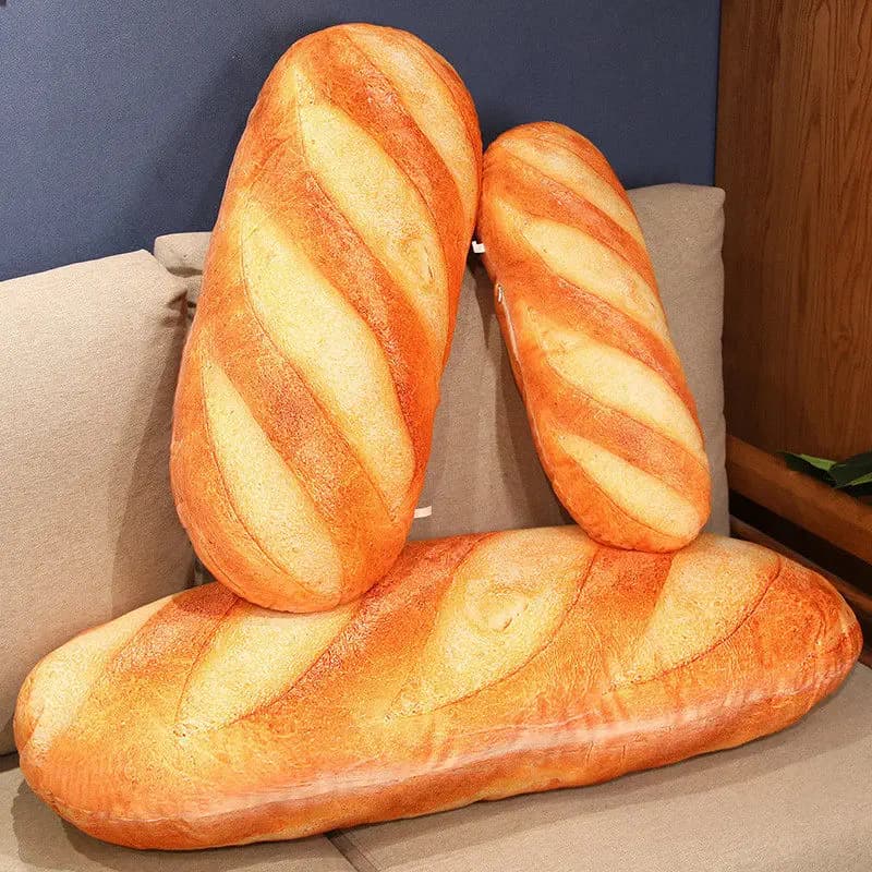 Giant Bread Plush Long Pillow Toy β image 1