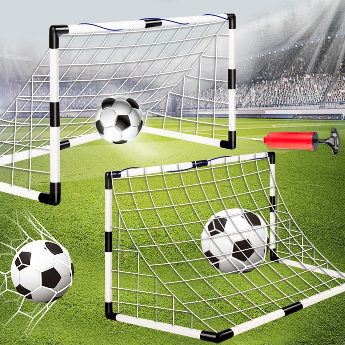 FOLDABLE FOOTBALL GOAL KIT FOR KIDS — image 1